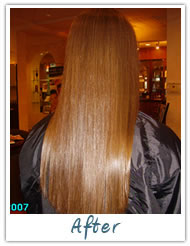 Before and After / Brazilian Keratin Hair Treatment